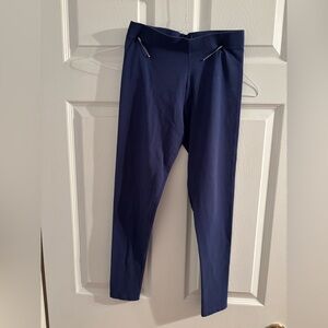 Boden navy, plain leggings, size 11/12